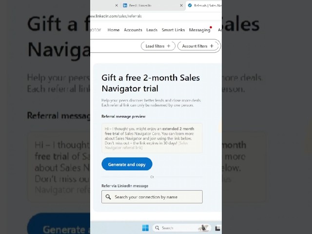 Get LinkedIn Premium Free 😍| LinkedIn Premium Free Kaise Le🔥 | #linkedin #premium #shorts