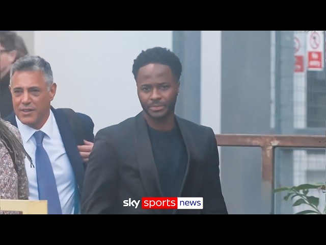 Raheem Sterling admits driving dangerously ahead of motorway crash