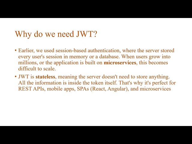 JWT token and how do you implement it in ASP NET Core ?