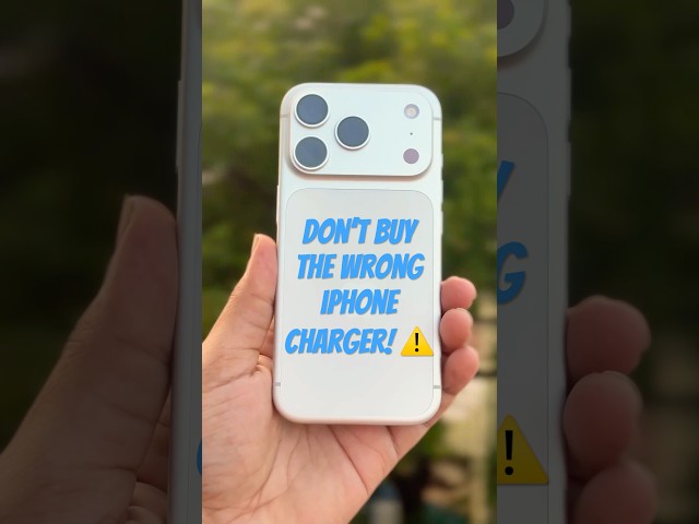 Check If Your iPhone Charger Is Safe! ⭐