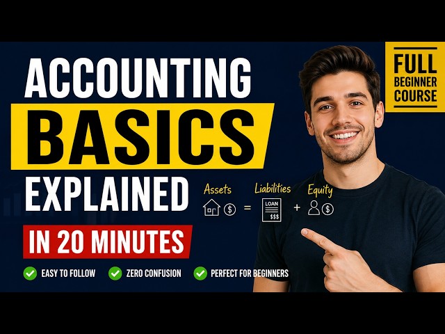 Accounting Full Course for Beginners | Accounting Basics Step by Step detailed Course