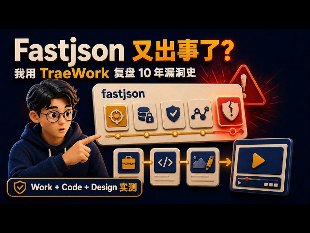 Fastjson又爆雷？我用TraeWork复盘10年漏洞史