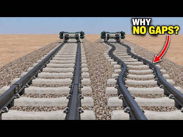 How Modern Railways Work Without Expansion Gaps?