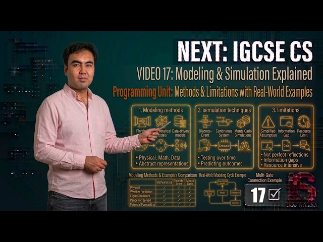15 Computer Modelling & Simulation Explained | IGCSE Computer Science 0478