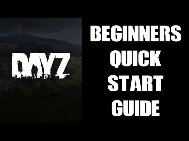 DAY Z On PS4: Beginners Quick Start Guide