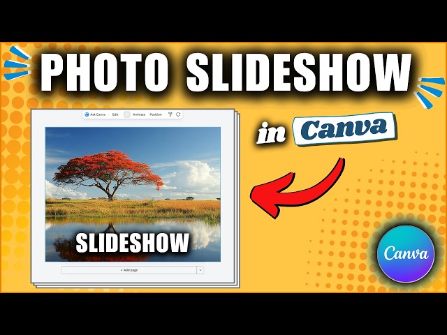 How to Make a Photo Slideshow in Canva