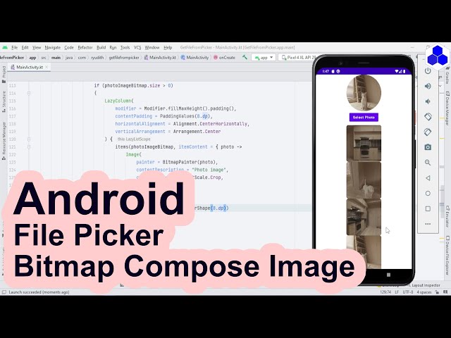 Single And Multi File Picker, And Bitmap On Compose Image Android