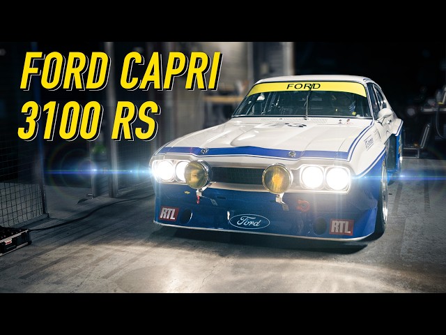 Onboard: Ford Capri Racing Spa at NIGHT - HQ V6 sound