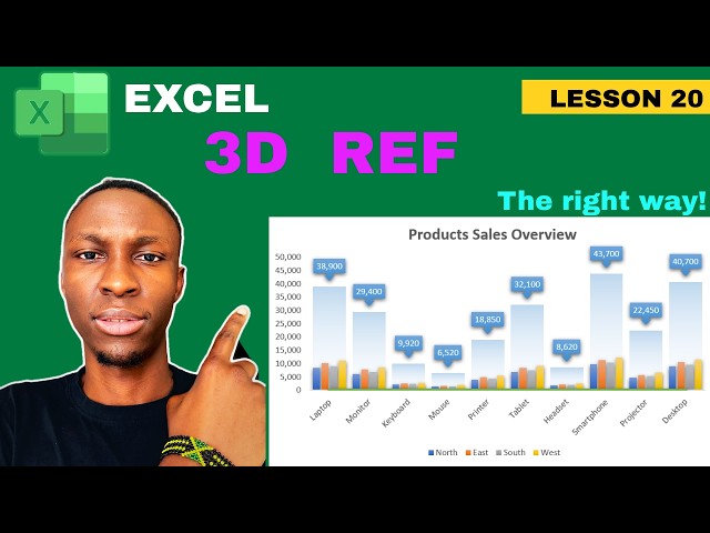 Excel - 3D Reference with Multiple Worksheets