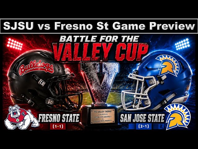 Fresno St Bulldogs v San Jose St Spartans College Football Game Preview - Mountain West v PAC-12 CFB
