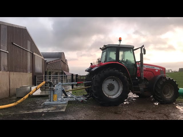 There’s a Cow in the pit! Pumping thousands of gallons of slurry!