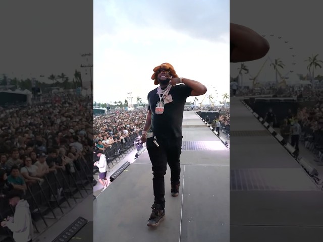 Bossman Dlow running it back next weekend at Rolling Loud 🥶 #rollingloud #gld #bossmandlow