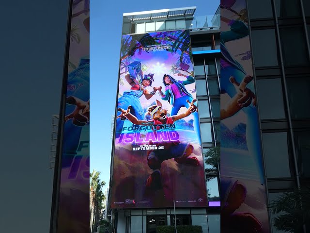 Forgotten Island Billboard Sunset Blvd Los Angeles California September 24, 2026
