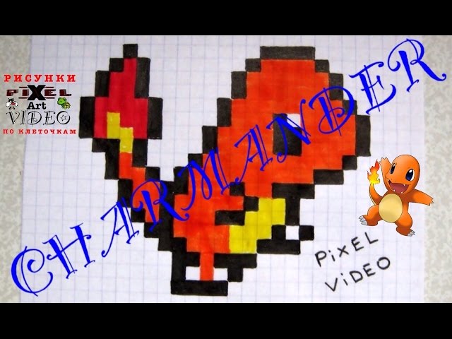 How to Draw Charmander-Pokemon GO-Video Lesson