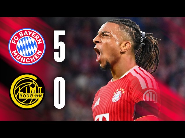 Olise brace and Davies screamer! | FC Bayern vs. FK Bodø/Glimt 5-0 | Champions League Highlights