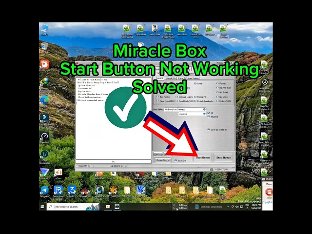 Miracle Box Start Button Not Working Solution #rslmobilesolution #mobilerepairing #shorts