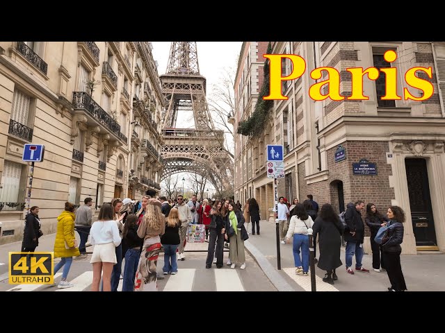 Paris, France🇫🇷 - Paris Spring 2024 - 4K HDR Walking Tour  | Paris 4K | A Walk In Paris