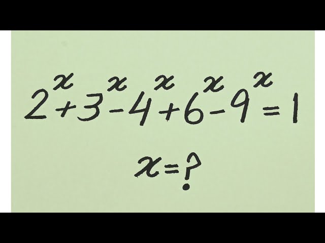 The Algebra Equation That Confuses 99% Of Math Students | Olympiad Mathematics 
