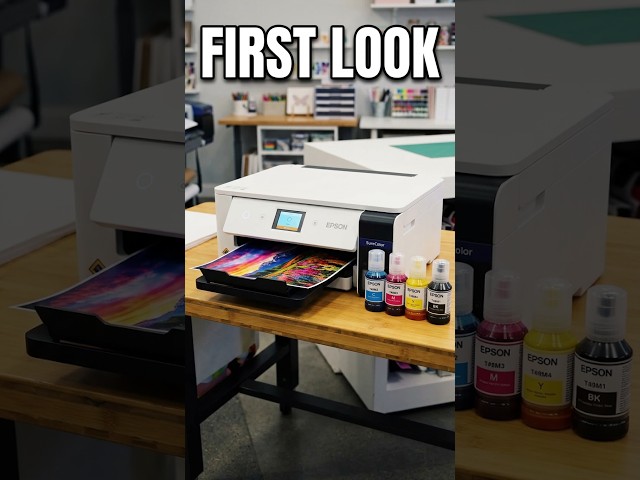 Unboxing the Brand New Epson F370 Sublimation Printer