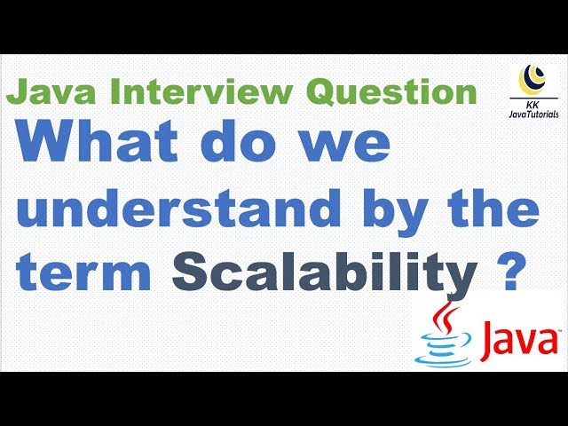 What do we understand by the term Scalability ? || Java Concurrency Interview Question
