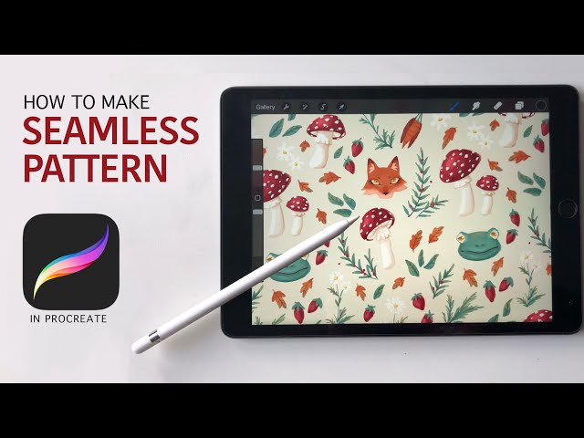 ☆ How to make SEAMLESS PATTERN in Procreate ☆