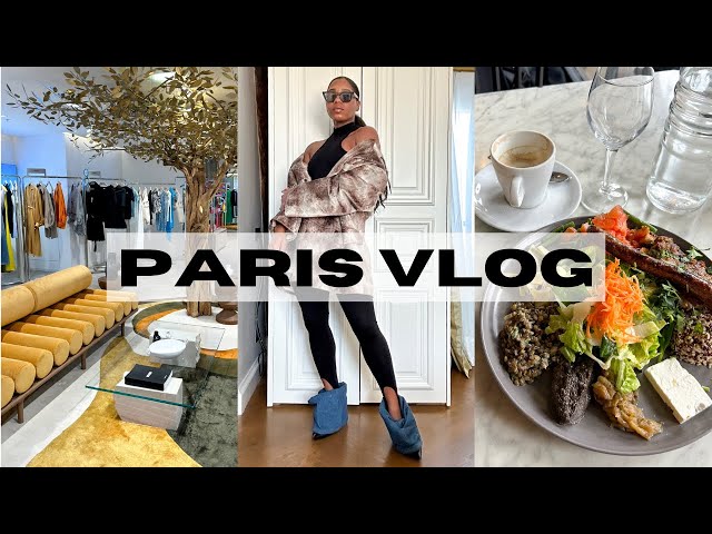 VLOG! WHAT I BOUGHT DURING PARIS FASHION WEEK + WHERE TO STAY, SHOP & EAT IN PARIS ✨ | MONROE STEELE