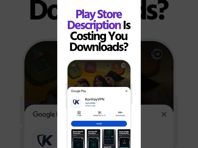 Your Play Store Description Is Costing You Downloads #shorts