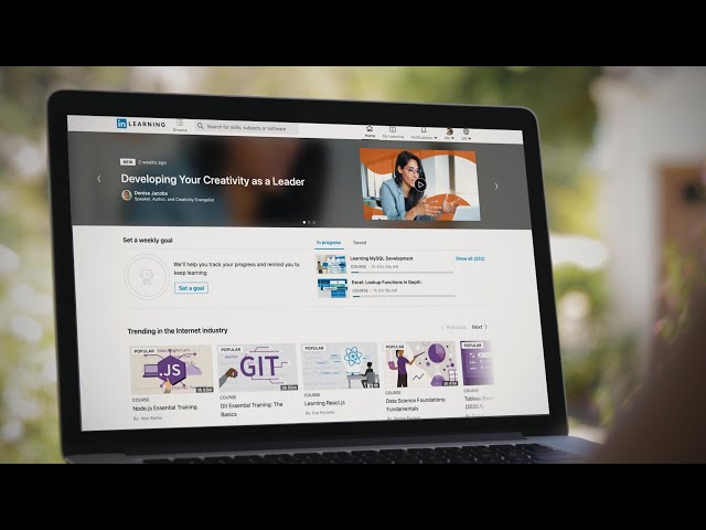 Welcome to the LinkedIn Learning channel!