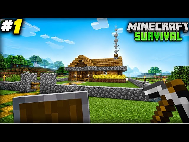 Minecraft Pe New Survival Journey! #1