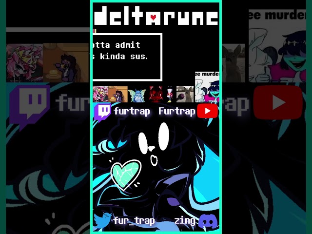Have ever heard of Among Us, Noelle? #deltarune #vtuber #streamer #fandub #deltarunechapter4 #susie