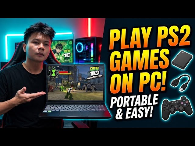 Cara Main Game PS2 di PC/Laptop Pakai HDD Eksternal | Tutorial PCSX2 Portable