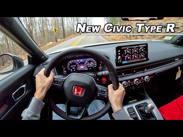 2023 Honda Civic Type R - First Drive (POV Binaural Audio)