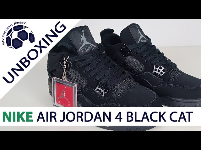 Nike Air Jordan 4 Black Cat (JJSport24) Unboxing Review