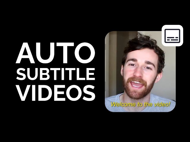 How to Add Subtitles to Videos Automatically Online (Auto Caption with Kapwing)
