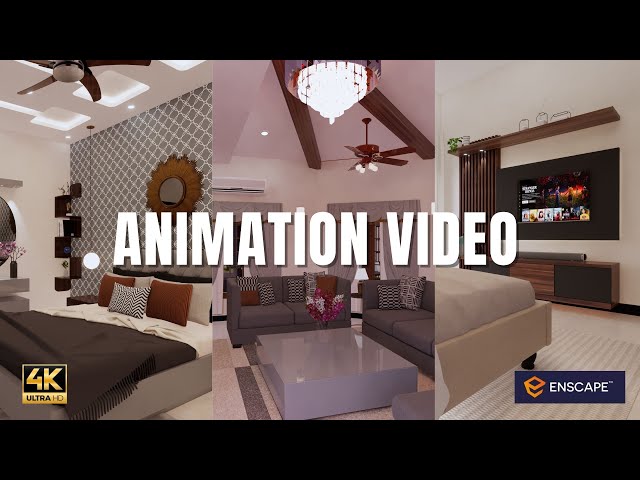 Residence Farmhouse Interior 4K Walkthrough #2