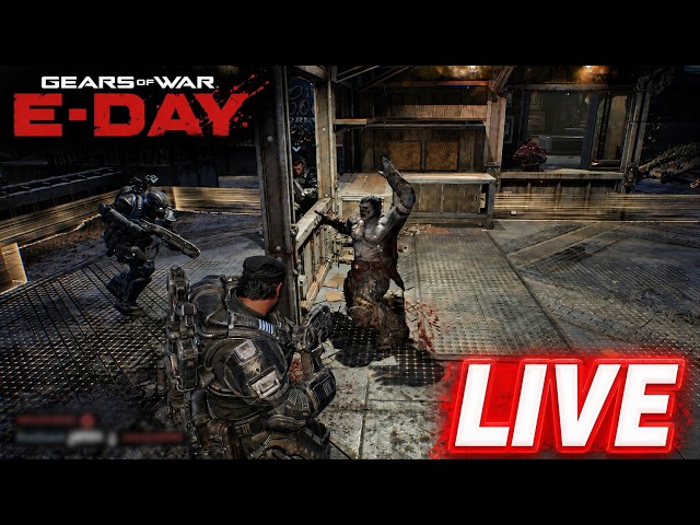 Gears of War E-DAY RANKED #1 PoV 🔴 LIVE 🔴