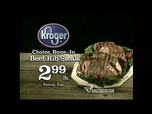 Kroger Grocery Store Governor's Cup Commercial (1996)