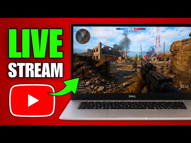 How To Livestream Games On YouTube (Step By Step)