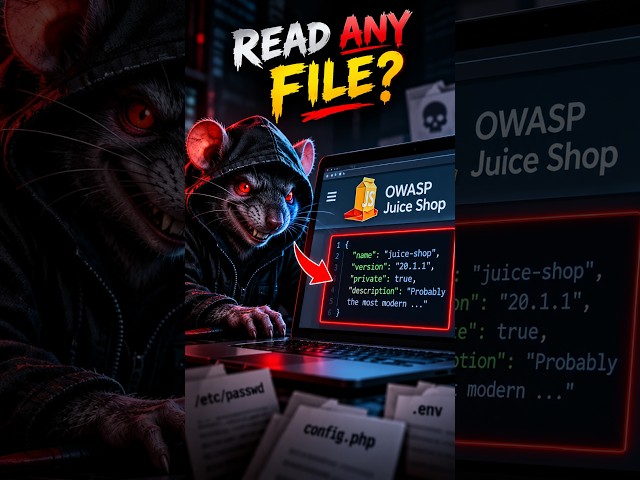 I Read ANY File?! 😳#cybersecurity #penetrationtesting #ethicalhacking