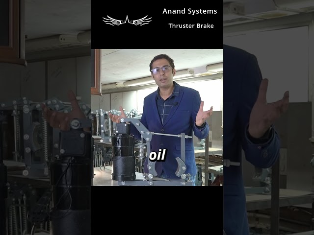 Physics of Electro hydraulic thruster brake #eotcrane #thruster #brake #brakedrum