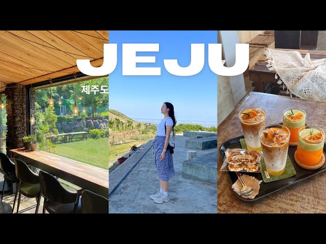 3 DAYS IN JEJU, KOREA 🍊🌊 everything i ate, cafe hopping, road trips (EP 3)