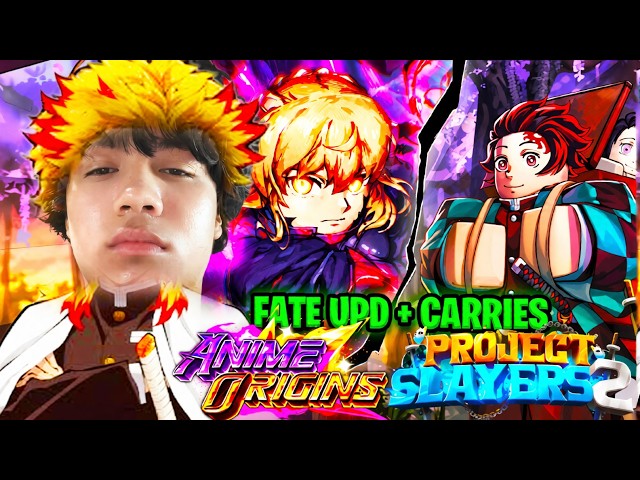 🔴Project Slayers 2 Carries + Anime Orgins Update