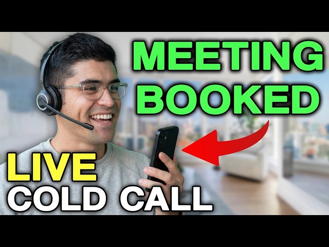 Live Cold Call - How efficiently I book meetings through cold calls