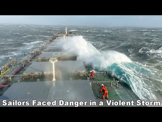 28 Most Terrifying Moments of Boats and Ships Facing Extreme Weather Caught on Camera, Ep 2