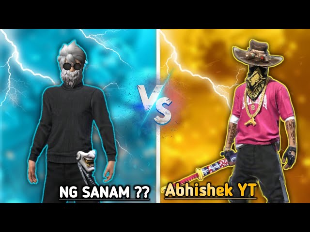 NG SANAM ??🇳🇵 VS ABHISHEK YT🇳🇵| Cleanest Fight Ever🍷1VS1