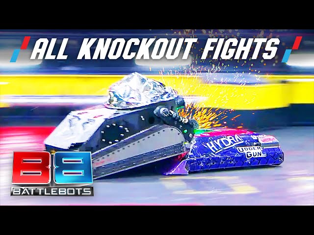 All BattleBot Knockouts From Vengeance in Vegas 1 & 2 | BATTLEBOTS