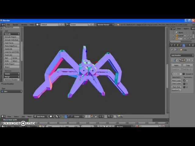 BLENDER 3D ,FRAMEWORK # 2