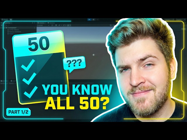 You Don't Know These 50 Unity 6 Tricks That Save HOURS (Part 1)