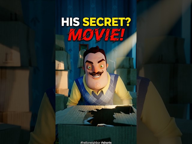 HELLO NEIGHBOR MOVIE! #helloneighbor #shorts #movie
