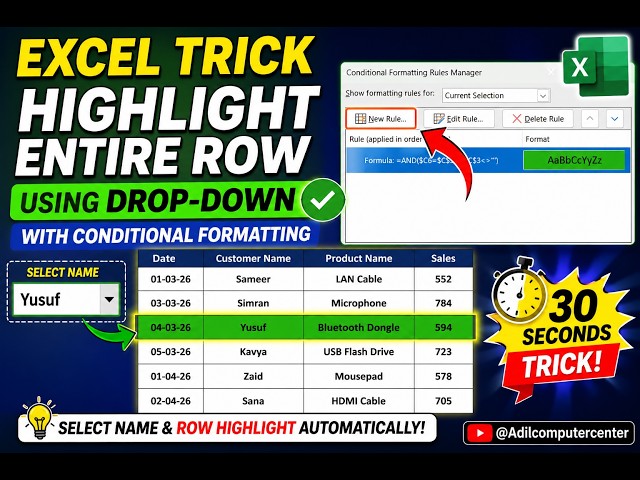 Excel Conditional Formatting Trick Everyone Should Know